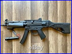 Extremely rare STAMPED STEEL Receiver H&K MP5 Airsoft AEG Externals ICS MX5-Pro