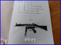 (FIVE) HECKLER & KOCH Manuals (HK 21 belt MP5, HK 91, 93 and 94)