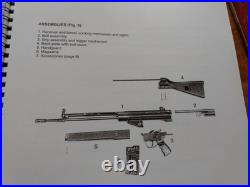(FIVE) HECKLER & KOCH Manuals (HK 21 belt MP5, HK 91, 93 and 94)