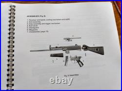 (FIVE) HECKLER & KOCH Manuals (HK 21 belt MP5, HK 91, 93 and 94)