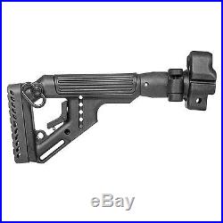 Fab Defense Polymer Folding Buttstock with Cheek Rest for H&K MP5 UAS-MP5