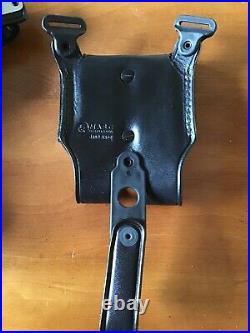 Fits H&K P2000 3BBL Subcompact Leather Horiz. Shoulder Holster Double Mag #6010#