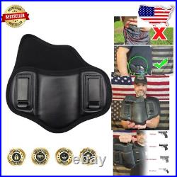 Fujobi Pancake IWB Holster in Faux Leather for Quick and Comfortable Daily Carry
