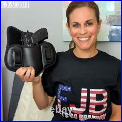 Fujobi Pancake IWB Holster in Faux Leather for Quick and Comfortable Daily Carry