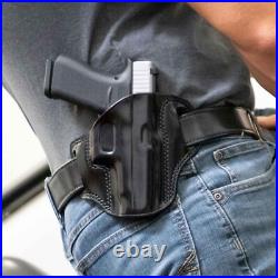 Galco Combat Master OWB Holster for HK VP9 Pistols, Right Hand, Black #CM854B