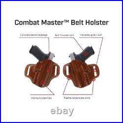 Galco Combat Master OWB Holster for HK VP9 Pistols, Right Hand, Black #CM854B