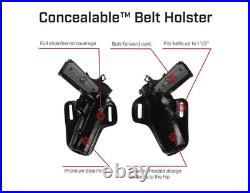 Galco Concealable Belt Holster For HK P2000 Left Hand Black CON401B