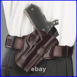 Galco Concealable Holster, H&K USP Compact 9/. 45 Rt. Hand Havana, Part # CON400H