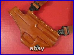 Galco H418WS Leather Shoulder Holster Rig for H&K USP Compact. 45acp Pistol XLNT
