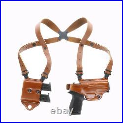 Galco Miami Classic II Shoulder Holster, RHTan for Sig 9's. 40+. 45 # MCII248