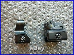 German H&K Diopter black Front and Rear iron sights, standard H&K height