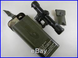 German Police H&k Sniper Scope With Mount New In Case