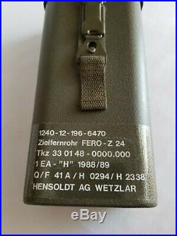 German Police H&k Sniper Z-24 Scope With Mount New In Case