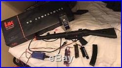 H&K Full Metal MP5 SD5 Covert AEG Airsoft Submachine Gun, With Extras