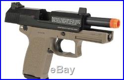 H&K Full Metal USP Compact Tactical Gas Blowback Airsoft Pistol By Umarex/KWA