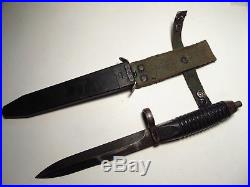 H&K G3 bayonet for rifle RARER type handle with scabbard