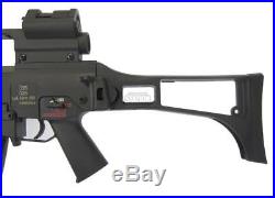 H&K G36 Full Length AEG Airsoft Gun Rifle Built in MOSFET, Red Dot Sight & Scope