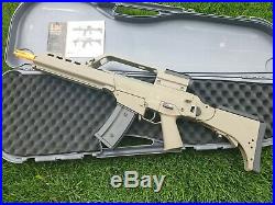 H&K G36KV Airsoft AEG EBB Rifle by Elite Force with Integrated Scope Dark Earth
