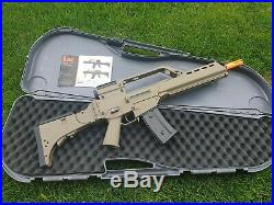H&K G36KV Airsoft AEG EBB Rifle by Elite Force with Integrated Scope Dark Earth