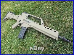 H&K G36KV Airsoft AEG Rifle by Elite Force with Integrated Scope Dark Earth