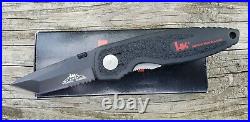 H & K HK Emerson Collectible Tanto Knife Serrated NIB