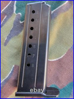 H&K HK Heckler & Koch P7 Used Factory German Magazine IO date code 8rds Euro