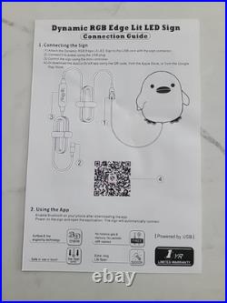 H & K Heckler & Koch Led Light Sign 16 / color changing HK