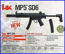 H&K Heckler & Koch MP5 AEG Automatic 6mm BB Rifle Airsoft Gun MP5 SD6