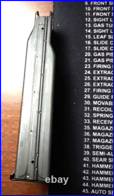 H&K Heckler & Koch Mag P7 M10 P7M10 10 Rounds. 40 S&W Gray Pistol Magazine