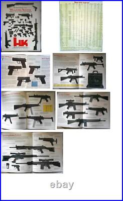 H&K Heckler & Koch Original Catalog full H&K Weapons Systems RARE SEAL SWAT SOC
