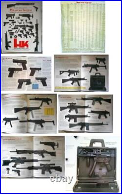 H&K Heckler & Koch Original Catalog full H&K Weapons Systems RARE SEAL SWAT SOC
