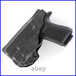 H&K IWB Tactical Holster Olight Baldr Mini Black Carbon Fiber