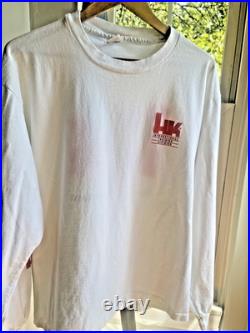 H&K International Training Division T-shirt, 1990's. Extremely rare. XL
