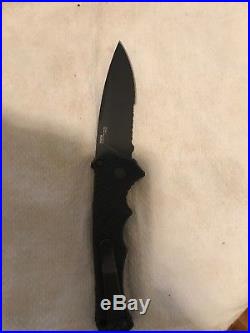 H & K Mp5 Knife. 154cm blade, 3.4 blade length aluminum handles discountinued