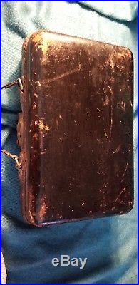 H K Mumford Leather Medicine Case Late 1800's