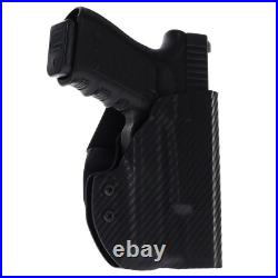 H&K OWB Paddle Tactical Holster Streamlight TLR-1 Black Carbon Fiber