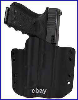 H&K OWB Tactical Holster Olight PL-2/PL-PRO Optic Ready Matte Black