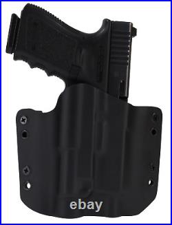 H&K OWB Tactical Holster Olight PL-2/PL-PRO Optic Ready Matte Black