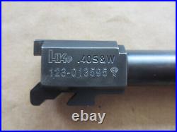 H&K P2000 Model 40 Caliber Barrel & Guide Rod Assembly 3.66 HK 40cal