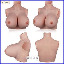 H K S Z Cup Huge Boobs Silicone Breast Forms Breastplate Crossdresser Drag Queen