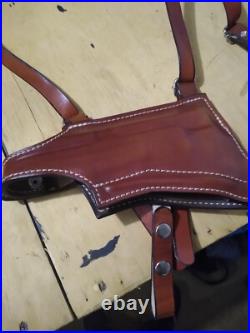H&K UPS expert 45 shoulder holster with any light/ laser w 2 pouch mags