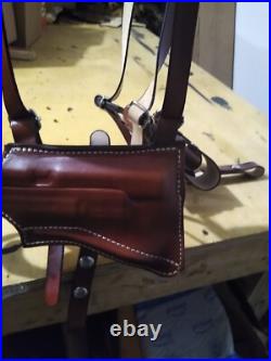 H&K UPS expert 45 shoulder holster with any light/ laser w 2 pouch mags