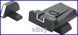 H&K USP 40, USP 45, HKP8 Adjustable Sight Set White Outline