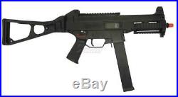 H&K Ump Elite Series Electric Blowback Airsoft Rifle Toy With Grip & Accessories