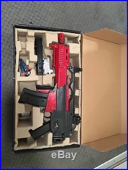 H&k g36 red and black airsoft gun