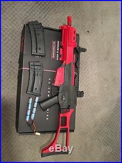 H&k g36 red and black airsoft gun