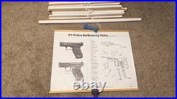 H&k p7 scroll diagram poster hk heckler & koch not m8 m10 m13 k3 psp exploded