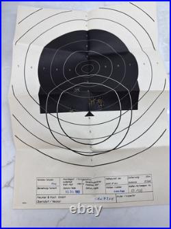 HECKLER KOCH P7M8 Manual, Warranty Card Target And Plastic Bag