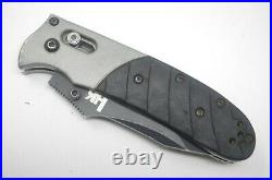HK 14250S by Benchmade Heckler & Koch Mike Snody Combo-Edge Tanto Pocket Knife