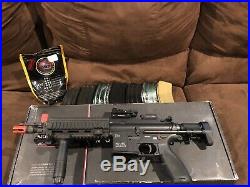 HK 416C Full Metal Airsoft Gun WithBattery, 7 Mags, some BB's, boonie hat and more